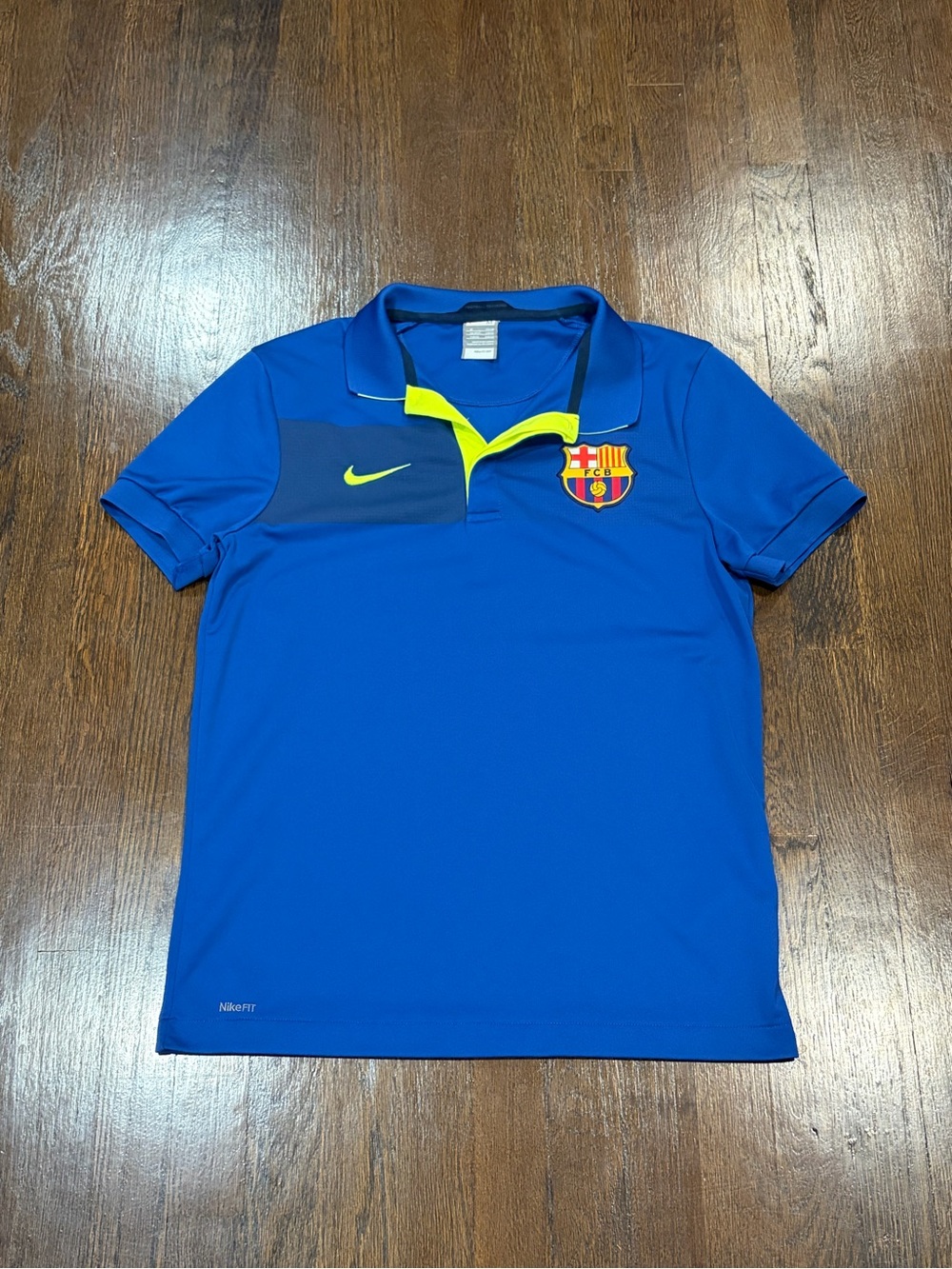 Nike blue Barcelona training shirt